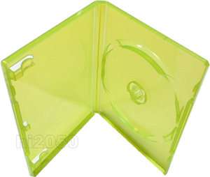 100 New Translucent Green Xbox 360 Game Cases  