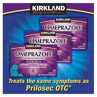 Kirkland Signature Omeprazole Delayed Release Tablets 20 Mg X 42