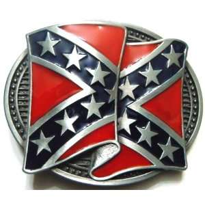  Confederate Flag Belt Buckle (Brand New): Everything Else