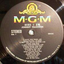 Johnny Tillotson Here I Am USA 1967 MGM ORG Vinyl LP  