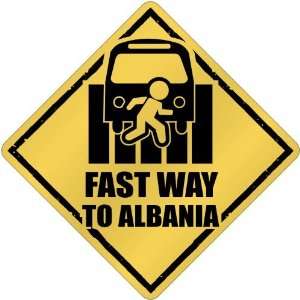   New  Fast Way To Albania  Crossing Country