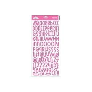 Shin Dig Cardstock Alphabet Stickers 6X13 Sheet 
