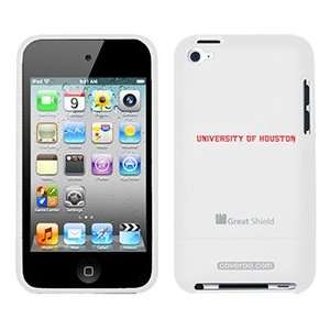  University of Houston on iPod Touch 4g Greatshield Case 