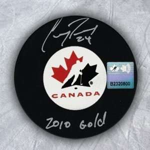  Corey Perry Team Canada Autographed/Hand Signed Hockey 