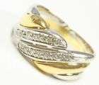 750 18k 18kt Gold Diamant Ring Diamantring Bicolor Damen Weißgold 