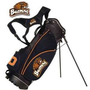 Oregon State Beavers BLACK Collegiate Stand Golf Bag:  