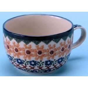  Polish Pottery Tea Cup: Kitchen & Dining