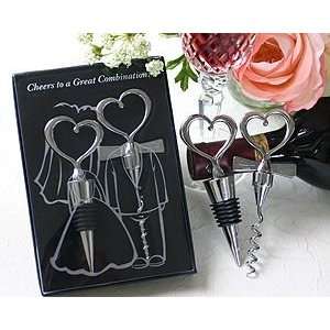  Cheers to a Great Combination Wine Favor Set Kitchen 