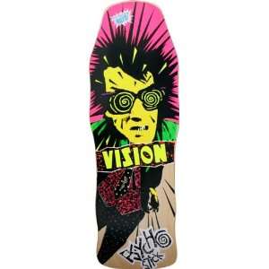  Vision Og Psycho Stick Deck 10x30.5 Nat Skateboard Decks 