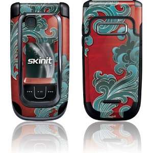 Green and Red Flourish skin for Nokia 6263 Electronics