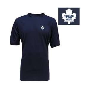  Antigua Toronto Maple Leafs Technical Mock Neck T shirt 