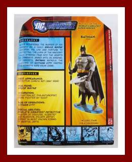 DC Universe Batman Worlds Greatest Super Heroes Action Figure Mattel 