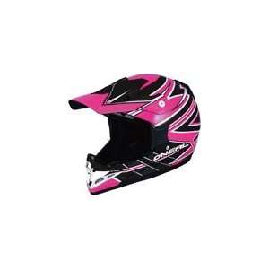  ONeal 2007 Series 3 Pink Motocross Riding Helmet (SizeXS 