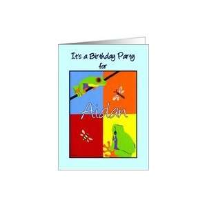   for Aidan   Colorful frogs bee dragonfly bugs Card: Toys & Games