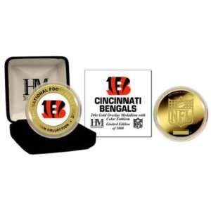  Cincinnati Bengals Gold and Color Coin 