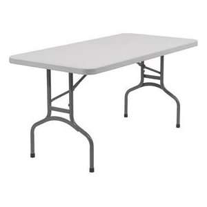 Blow Molded Rectangular Folding Table   30 X 60  Home 
