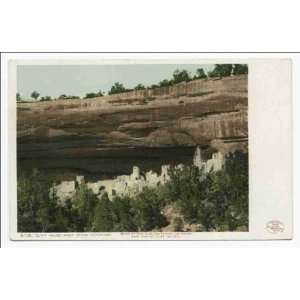  Reprint Cliff House, Mesa Verde, Colorado 1902 1903: Home 