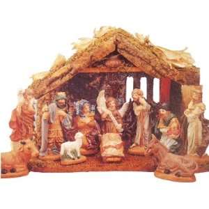  Santas Workbench Nativity Set 12 Piece