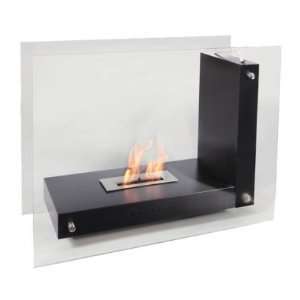   FT/BK Allure Series Freestanding 47.2 Bio Fuel See Through Fireplace
