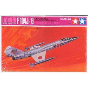  Tamiya 1/100 F 104J/G Starfighter Plastic Model Kit Toys 