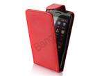 Red Flip Leather Case for Samsung Galaxy S2 i9100  