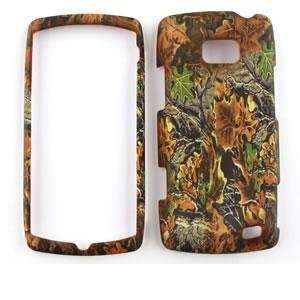  LG ALLY VS740 Brown & Green leaves CAMO CAMOUFLAGE HUNTER 