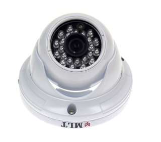 CCTV Vandal Proof Dome Color CCD Night Vision Camera  
