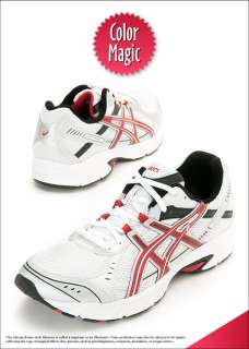 ASICS PATRIOT 4 Running Shoes Lightning/Black/Yellow Or White/Red 