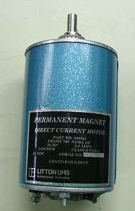 LITTON UHS 804545 PERM. MAGNETIC DIRECT CURRENT MOTOR  