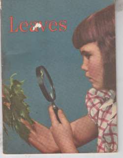 Leaves Vintage Science Education Series Textbook 1955  