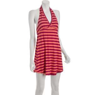 NEW FREE PEOPLE Striped HALTER DRESS COVER UP XS M L  