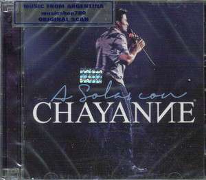 CD + DVD SET CHAYANNE A SOLAS CON CHAYANNE + BONUS TRACK 2012 GREATEST 