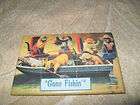 GONE FISHING BOAT OF CATS KITCHEN MAGNET CUTE KITTENS