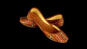 Women Party Belly Dance Khussa Wedding Nagra Shoes  