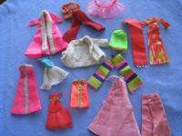 VINTAGE DAWN DOLL LOT OF CLOTHING GOWNS SETS  