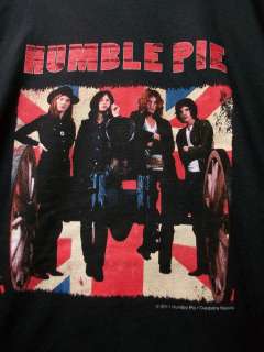 HUMBLE PIE   Group Shot T Shirt LARGE  