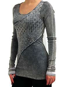   round neck ring stone top tunic, hard to find T Party brand  
