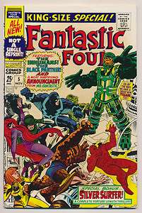 FANTASTIC FOUR ANNUAL #5 VF, 1st solo Silver Surfer story, Marvel 