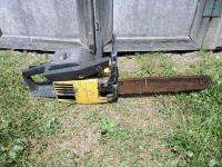 Vintage Antique Unknown McCulloch Chainsaw Has Compression 4 Parts 