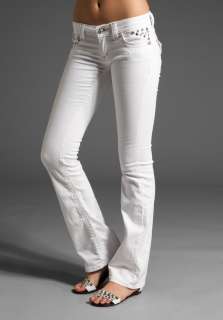 MISS ME JEANS Boot Cut in White 