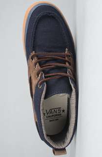 Vans Footwear The Chukka Del Barco Decon CA Sneaker in Blue Nights 