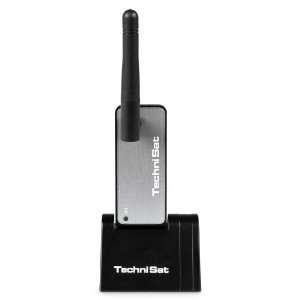 TechniSat Sat Receiver Zubehör USB WLAN Adapter Schwarz  