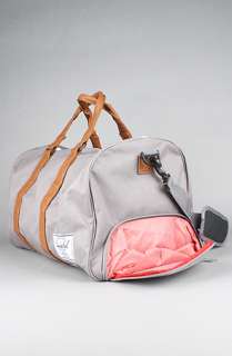 HERSCHEL SUPPLY The Novel Duffel Bag in Grey Tan  Karmaloop 