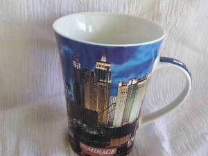 Las Vegas Strip Flamingo Mirage Latte Coffee Cup Mug  