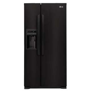   Electronics23.0 cu. ft. 33 in. Wide Side by Side Refrigerator in Black