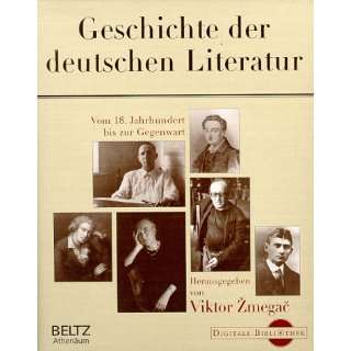 Viktor Zmegac Geschichte der deutschen Literatur (Digitale Bibliothek 