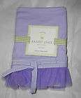 new pottery barn kids purple tulle easter basket liner small