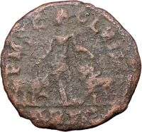 HOSTILIAN VIMINACIUM 251AD Authentic Ancient Roman Coin LEGIONS BULL 