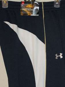 NWT $60 UNDER ARMOUR PERFORMANCE BASKETBALL WARMUPS NVY  