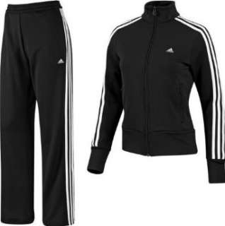 Adidas Damen Trainingsanzug Ess 3S Knit  Sport & Freizeit